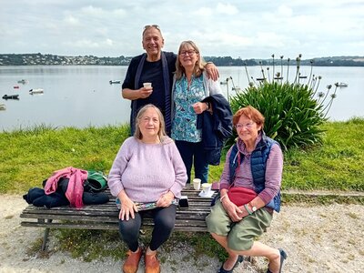  LANDEVENNEC Juillet 2024 --->Les Veillées-chansons en Bretagne Finistère : Album photos et vidéos de Christine, Claire, Claude, Francine, Marc, Marie, Monique, Sarah. Et des Veillées Partagées à Landévennec et à Tregarvan. , FWhatsApp Image 2024-07-14 at 14.45.12