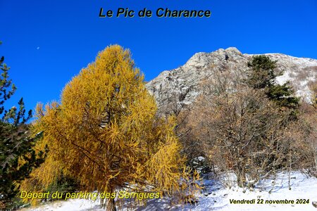 Le Pic de Charance, Pic de Charance 001