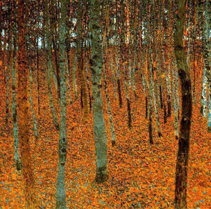 La Forêt, Klimt Gustave