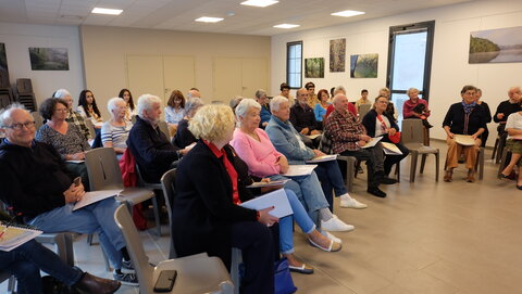  LANDEVENNEC Juillet 2024 --->Les Veillées-chansons en Bretagne Finistère : Album photos et vidéos de Christine, Claire, Claude, Francine, Marc, Marie, Monique, Sarah. Et des Veillées Partagées à Landévennec et à Tregarvan. , VLDSCF2502