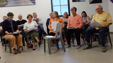  LANDEVENNEC Juillet 2024 --->Les Veillées-chansons en Bretagne Finistère : Album photos et vidéos de Christine, Claire, Claude, Francine, Marc, Marie, Monique, Sarah. Et des Veillées Partagées à Landévennec et à Tregarvan. , VLDSCF2530