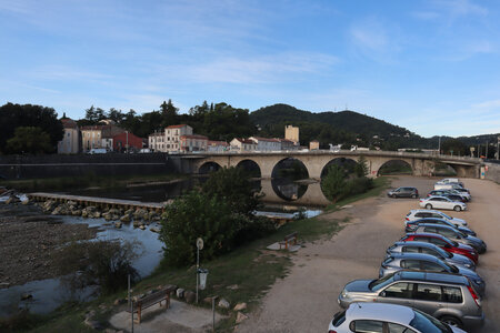 2024_09_11 D'Alès à Vézénobres, IMG_8062 Le Gardon et le Pont-Vieux