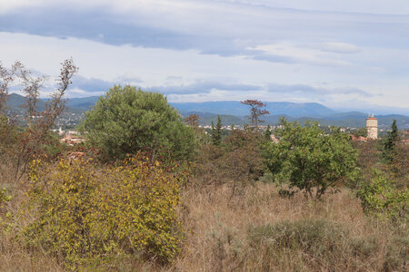 2024_09_11 D'Alès à Vézénobres, IMG_8103 Vue sur Saint-Hilaire depuis les Mas-de-Code