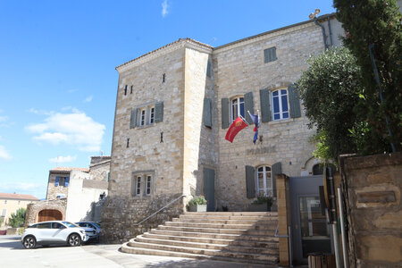 2024_09_12 De Vézénobres à Saint-Chaptes, IMG_8186 La mairie de Brignon