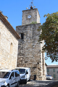 2024_09_12 De Vézénobres à Saint-Chaptes, IMG_8189 La tour de l’Horloge, Brignon