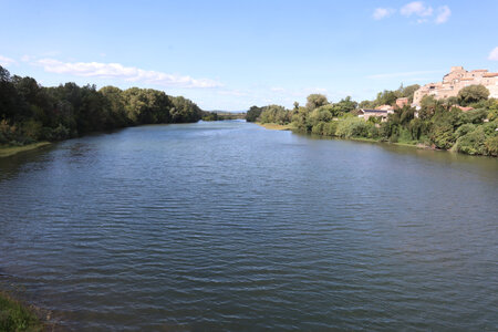 2024_09_12 De Vézénobres à Saint-Chaptes, IMG_8211 Le Gardon depuis la passerelle de Moussac