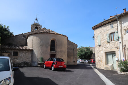 2024_09_12 De Vézénobres à Saint-Chaptes, IMG_8216 L’église Sainte-Agathe, Saint-Chaptes