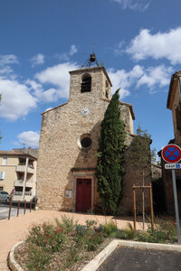 2024_09_12 De Vézénobres à Saint-Chaptes, IMG_8217 L’église Sainte-Agathe, Saint-Chaptes