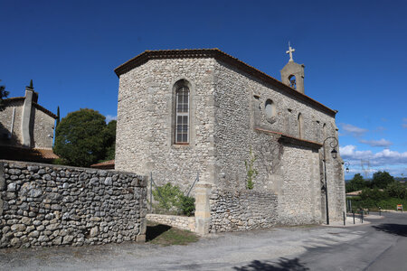 2024_09_13 De Saint-Chaptes à La Calmette, IMG_8245 L’église Saint-Nicolas, Aubarne