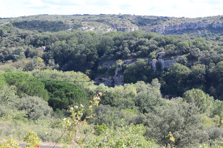 2024_09_13 De Saint-Chaptes à La Calmette, IMG_8265 Les gorges du gardon depuis le sentier vers Dions