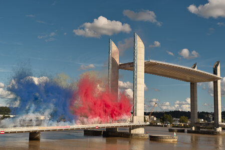 @fmbdx@piaille.fr 2024, Millième levée du pont Chaban-Delmas, Bordeaux