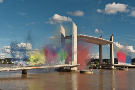 @fmbdx@piaille.fr 2024, Millième levée du pont Chaban-Delmas, Bordeaux