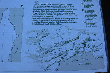 2024_09_14 De La Calmette à Nîmes, IMG_8297 Le site préhistorique du Clos-Gaillard