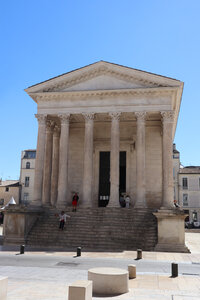 2024_09_14 De La Calmette à Nîmes, IMG_8330 La Maison Carrée