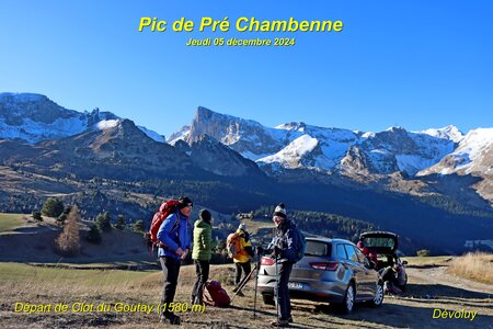 Pic de Pré Chambenne, Raz le Bec 001