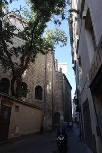 2024_09_17_Nîmes, IMG_8670 La cathédrale Notre-Dame-et-Saint-Castor depuis la tour Magne