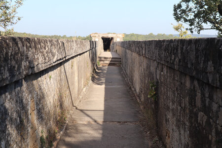 2024_09_18 Le Pont-du-Gard, IMG_8685 Le canal de l’aqueduc