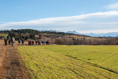 La Fraissinouse Départ des Ecoles Clôt des Echelles Chapelle Ste Anne La Selle le 17122024, DSC_0095