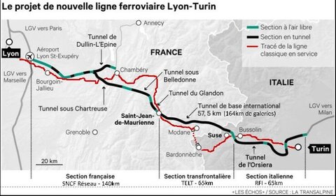 Lyon Turin, ligne ferroviaire Lyon-Turin