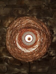 031 Faut-l'fer-luminaires-galerie, Applique murale 'Cumulus' M