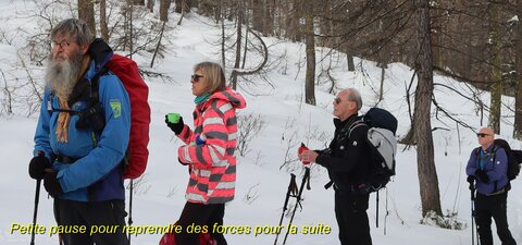 Séjour raquettes à Abriès (2 ème jour), Séjour raquettes à Abriès 038