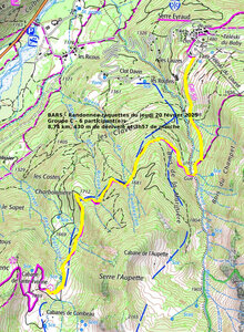 2025_02_20 Cabane de Tante Yvonne, 2025_02_20 Cabane de Tante Yvonne Trace