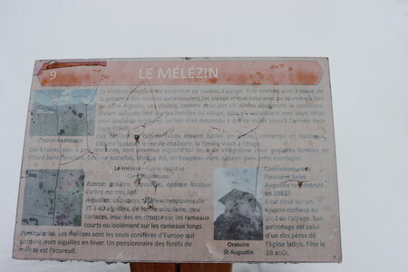 Boucle en raquettes au Chalets du Mélézin , Boucle des  Chalets du Mélézin 012