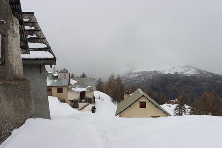 Boucle en raquettes au Chalets du Mélézin , Boucle des  Chalets du Mélézin 015