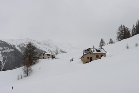 Boucle en raquettes au Chalets du Mélézin , Boucle des  Chalets du Mélézin 017