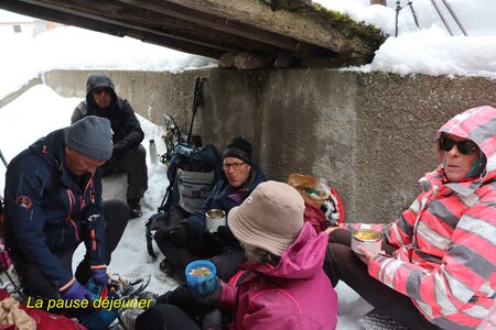 Boucle en raquettes au Chalets du Mélézin , Boucle des  Chalets du Mélézin 021