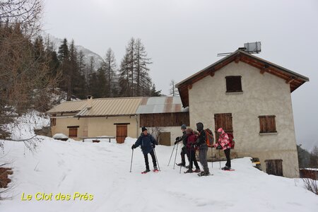 Boucle en raquettes au Chalets du Mélézin , Boucle des  Chalets du Mélézin 032