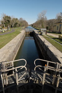 @fmbdx@piaille.fr 2025, Le canal de la Garonne entre Castets-en-Dorthe et La Réole