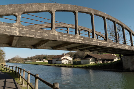 @fmbdx@piaille.fr 2025, Le canal de la Garonne entre Castets-en-Dorthe et La Réole