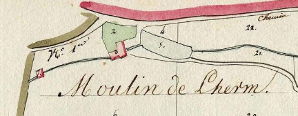 Moulins de Blanlhac et d'aval, Moulins de l’Herm-1