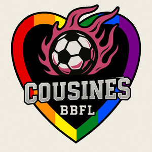Logos Cousines, Logo Cousines coeur rainbow