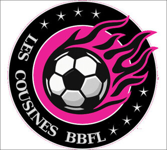 Logos Cousines, Logo Cousines rond rose