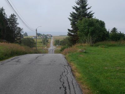 Vélo à Vigra, La route de Synes