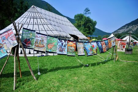 Festival Montagn'Arts 2025 photos de Claire Bertand, LE MARCHE C.BERTRAND  11 