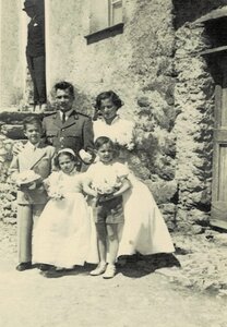 Santa Lucia di Mercurio, 42 Andr&eacute;e et Joseph Palazzi-Poca&iuml; 1949