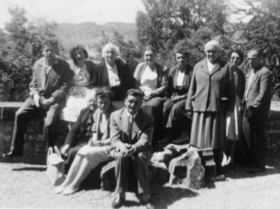 Famille Brouhard, 195x_TanteSuzane_RenéeBrouhard_MéméBrouhard_TanteJuliaBrouhard_TanteAgnesSalmon_300_400_NB