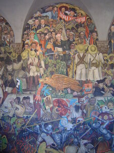 2014 Chiapas, Diego Rivera Zocalo 001