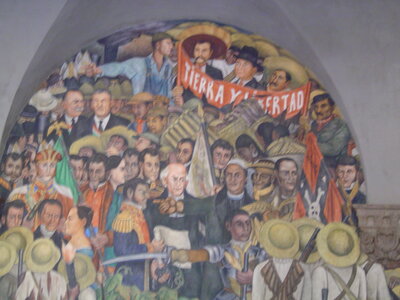2014 Chiapas, Diego Rivera Zocalo 006