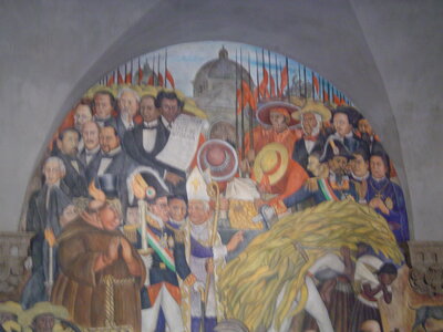 2014 Chiapas, Diego Rivera Zocalo 007