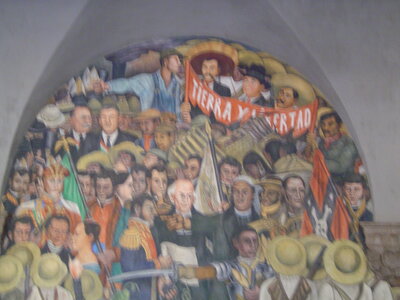 2014 Chiapas, Diego Rivera Zocalo 008