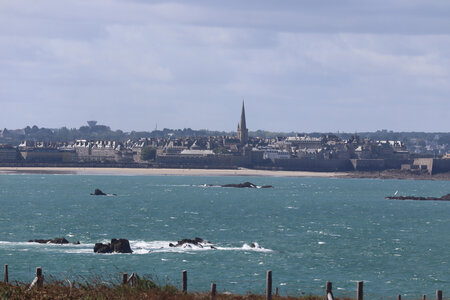 2025_09_04 La Guimorais - Saint-Malo, IMG_0171_Saint-Malo depuis la pointe de la Varde