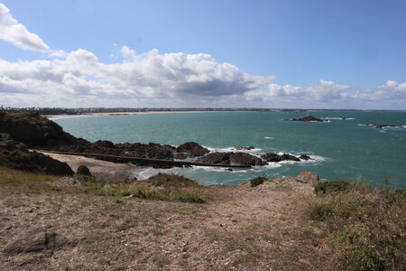 2025_09_04 La Guimorais - Saint-Malo, La crique du Fort et la baie de Saint-Malo