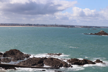 2025_09_04 La Guimorais - Saint-Malo, IMG_0181_Saint-Malo depuis la crique du Fort