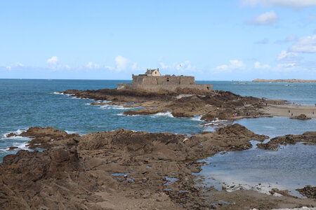 2025_09_04 La Guimorais - Saint-Malo, IMG_0220_Le Fort National depuis les remparts