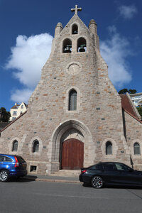 2025_09_05 Jersey de St-Helier à La Corbiere, IMG_0249_L’église du Sacré-Coeur, Saint-Aubin