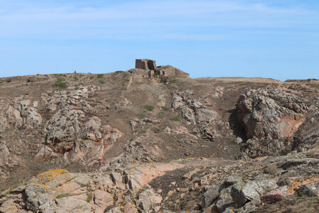2025_09_06 Jersey de La Corbiere à Devil's Hole, IMG_0345_Le château de Grosnez